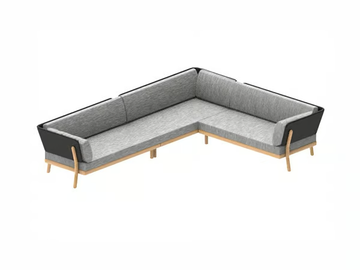 MARCELLA - Modular teak garden sofa by Traditional Teak - view 2